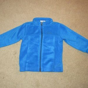 3/$20 - Columbia blue fleece jacket 18-24M